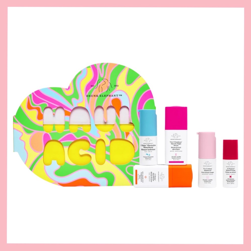 BRAND NEW *UNOPENED* Drunk Elephant Haul Acid Kit -- LIMITED EDITION